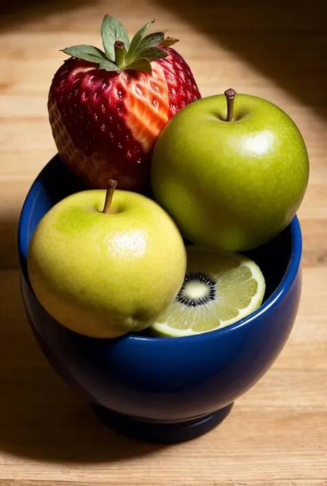 photorealistic fruits