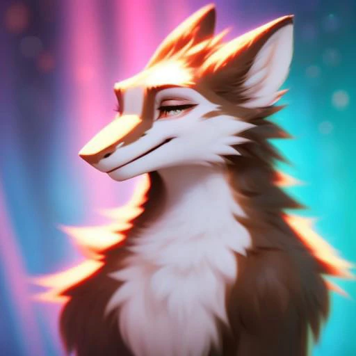 Robbi, female, sergal, FurryCore, orange body