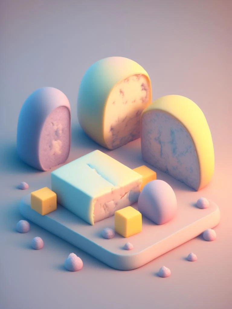 <lora:CuteClayEmojis:1>Tiny cute isometric army of chipas (Argentinian Cheese Bread), soft smooth lighting, with soft colors, 100mm lens, 3d blender render, trending on polycount, lavender background, physically based rendering, centered, 0.4 sense of power and scale