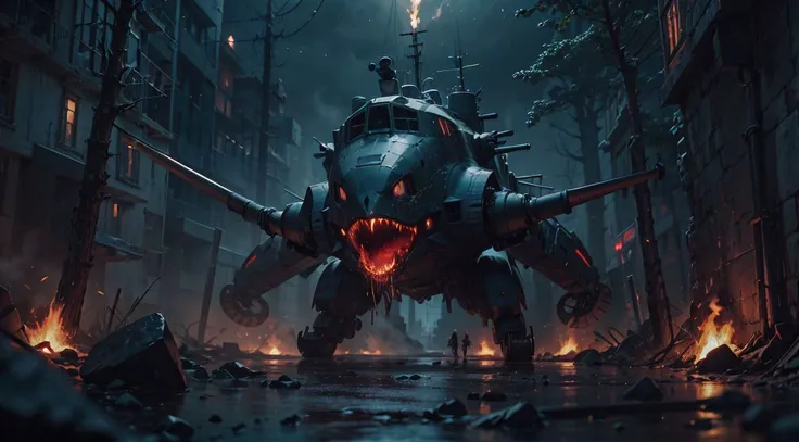 (GrimDark:1.2),warhammer 40k aesthetic, open panorama, Lake, sparring room, Grave-Stone , thunder cloud, skulls, long flag flap in wind, surreal, realistic, extremely-detailed landscape, dark forest, nightmare world, sharp focus, vibrant color, oil painting, (beautiful +detailed+intricate+wonderful scenery:1.2),
golden sun emblem, regiment, , medieval coat-of-arms, banner, draw bridge, tracer shots lit the scene,
(masterpiece, best quality, high_resolution:1.4), (ultra_details:1.0), cinematic lighting, fire light glow, (depth of field, bokeh:1.4),
(Warship, sci-fi space cathedral ship, mile long, broadside cannon fire,),
(far away, fully body view:0.5), dynamic pose, running, ready to attack,
<lora:Anime Realism Control:0.2>, (fcDetailPortrait:0.6), <lora:Mild detail adjusterV10_4:0.6>