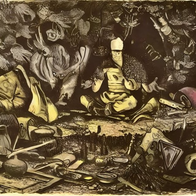Illustrations for fairy tales, Nikolai Kochergin style 1.0