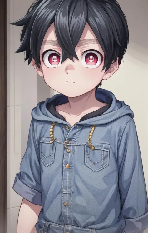 1 boy,more details in eyes,cute,looking at viewer, adorabel boy,cute face,details sky,handsome,young,juvenile,((masterpiece:1.4,best quality)),multiple details, eyeshadow,sfw, <lora:kabane_kusaka:0.6>,
KABANE_KUSAKA, BLACK HAIR, RED EYES, HAIR BETWEEN EYES
