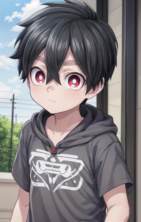 1 boy,more details in eyes,cute,looking at viewer, adorabel boy,cute face,details sky,handsome,young,juvenile,((masterpiece:1.4,best quality)),multiple details, eyeshadow,sfw, <lora:kabane_kusaka:0.6>,
KABANE_KUSAKA, BLACK HAIR, RED EYES, HAIR BETWEEN EYES