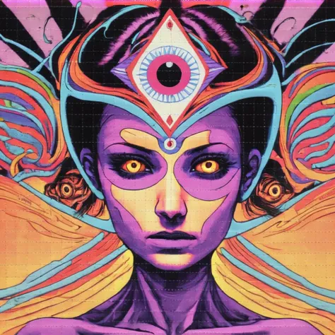 <lora:blttr:0.9>blttr third eye girl