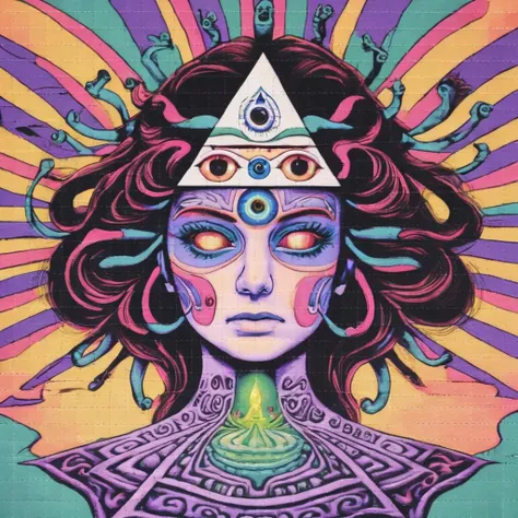 <lora:blttr:0.9>blttr third eye girl