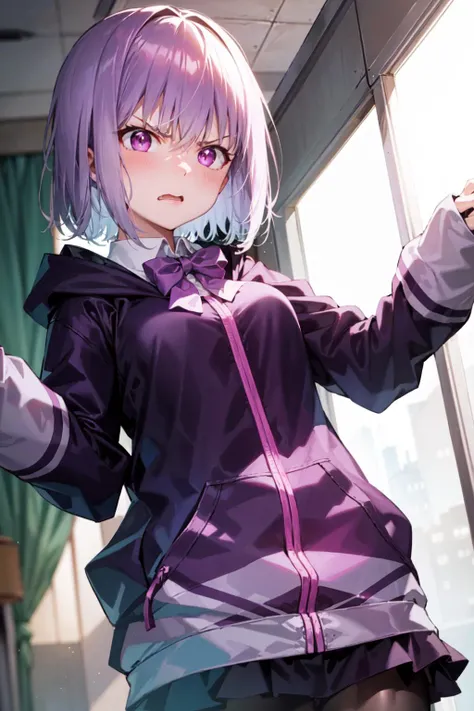 <lora:ssssGridmanShinjouAkaneSSSS_shinjouAkanev15:0.8>shinjou akane, angry