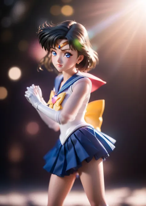 sailor scouts,battle scene,sailor senshi uniform,magical girl,anime figurine,photography, shooting 70mm, depth of field, f 8, soft shadows, 8k, Rembrandt Lighting, volume lighting, slight lens flare very detailed, lots of light and shadows, dynamic pose, sharp focus, intricate details, film, backlight, depth of field, F148, high contrast, 8k, film lighting, ethereal light, intricate details, film grains, Kodak 400, F1.8, Bokeh Blur, ISO 1900,3D, 8K, high contrast, surrealism, 8k, colorful, winning photos <lora:xl_sailor_senshi_uniform-1.0:1> sailor senshi uniform
