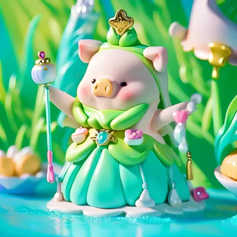 ((Best quality)), ((masterpiece)),lulu, pig, mermaid costume, hyper realistic DSLR photo <lora:lulu01:1> <lora:blindbox_v1_mix:1> <lora:add_detail:0.3>