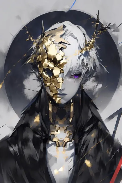 <lora:g0ld3mb:1> g0ld3mb, gold, portrait, <lora:Futuristicbot4:0.7>, futobot, <lora:add_detail:0.7>