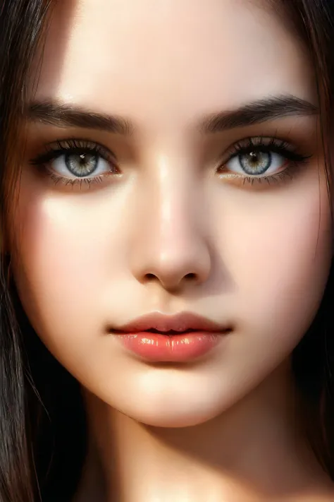 (masterpiece:1.4), most beautiful girl in the world, glossy lips, ultra detailed eyes, Absurdres, hdr, ultra detailed illustration, extremely detailed face, RAW photo, film grain, skin pores, trending on deviantart
