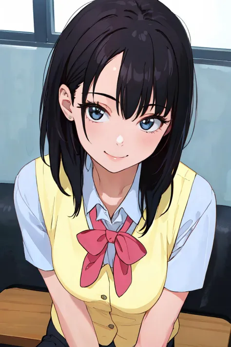 <lora:office uniform:1>office uniform, office, sleevelss,
<lora:kyouhakoredeiiya-v1:0.5>
(best quality, masterpiece, RAW photo,ultra-detailed:1.2), <lyco:GoodHands-beta2:1.0>,1girl,solo,looking at viewer,smile