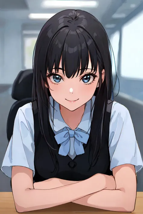 <lora:office uniform:1>office uniform, office,
<lora:kyouhakoredeiiya-v1:0.5>
(best quality, masterpiece, RAW photo,ultra-detailed:1.2), <lyco:GoodHands-beta2:1.0>,1girl,solo,looking at viewer,smile