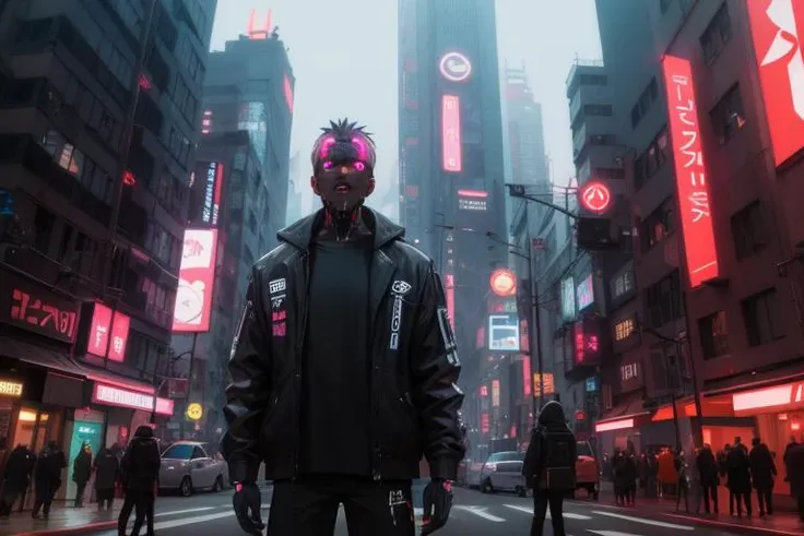 Cyberpunk, city