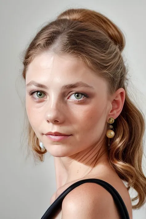 (CR-Amily-amironov73762:0.9), full color portrait of woman, (oiled shiny skin:1.0), (slick undercut hair:1.0), (face close up:1.0),
masterpiece, best quality, sharp focus, highres 8k uhd, ultra-detailed, rim light, deep grey background,