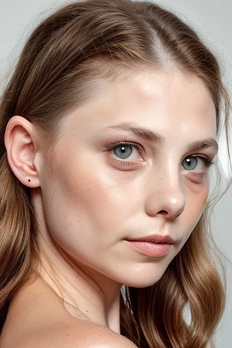 (CR-Amily-amironov73762:0.9), full color portrait of woman, (oiled shiny skin:1.0), (slick undercut hair:1.0), (face close up:1.0),
masterpiece, best quality, sharp focus, highres 8k uhd, ultra-detailed, rim light, deep grey background,