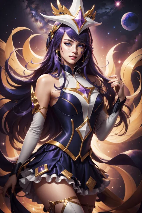 (masterpiece, best quality), intricate details,
1girl, <lora: Star_Guardian_Syndra:0.8> star guardian syndra,