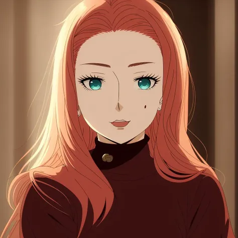 Sophie Turner red hair <lora:SpyFamily:0.65>