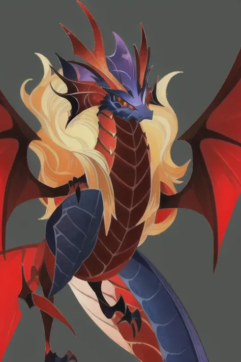 {{{masterpiece}}}, up close, portrait, red winged dragon, (dark background:1.5), <lora:AFK-Arena_v1.0:0.75>