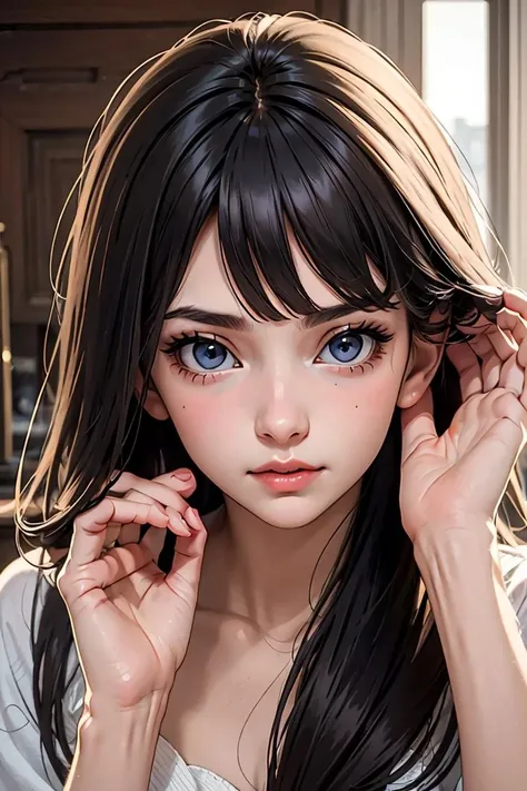 (masterpiece, best quality), 1girl, beautiful face, <lora:adjusting_hair_v1:1> adjusting hair,