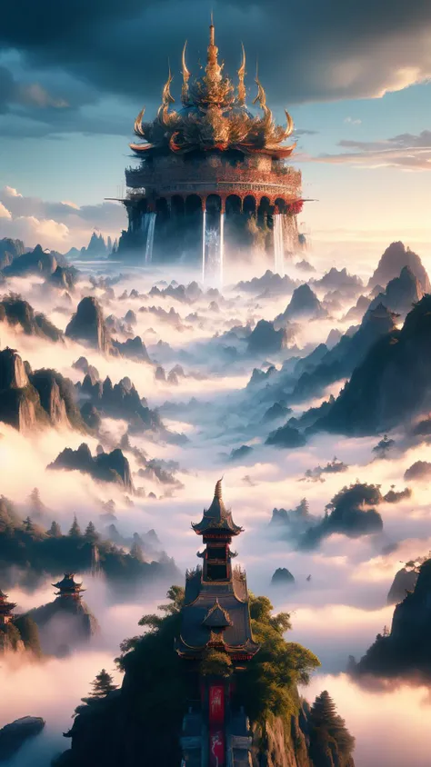(High Quality:1.2), (Best Quality:1.2), (masterpiece:1.2), official art, official wallpaper, 4k textures, chinese style,
(swordism, cloud, goddess, giant, sword, chinese dragon, sky:1.1), epic, zodiac, castle,
(detailed:1.05), (extremely detailed:1.06), sharp focus, (intricate:1.03), (extremely intricate:1.04), low contrast, soft cinematic light, (vibrant coors, dynamic colors:1.3), HDR, (Epic scenery:1.05), (beautiful scenery:1.05), (detailed scenery:1.05), (intricate scenery:1.05), (wonderful scenery:1.05), <lora:Swordism_Girl_v2.0:1>