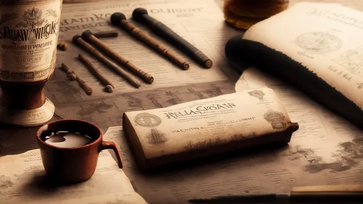 conceptual style , <lora:Architectural_:1.3>, a mug of beer, a bottle of rum, a bottle of whiskey,