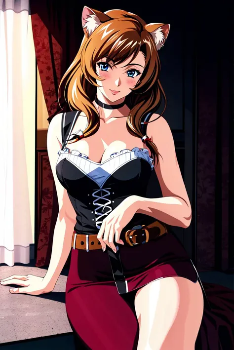 1990s \(style\),
1girl, (high detail:1.2), ((best quality)), (highly detailed), fully clothed, (masterpiece), (sh_raphtalia:0.8)