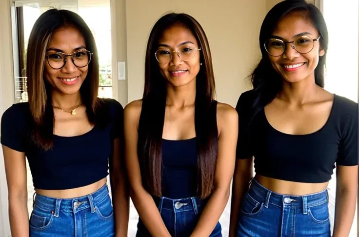 <lora:Pinay_Amateurs_LoRA_Mix:0.8>,photo of Filipina women,Pinays,light brown skin,brown skin,hair highlights,glasses,flashing breasts,small breasts,large breasts,[blurry:0.2],<lora:hd_helper_v1:0.65>
