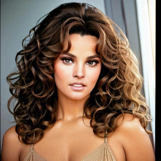 closeup photography, sexy RW<lora:RW:1>, looking at viewer, light brown hair, make up, long curly hair, brown eyes, jewlery, realistic