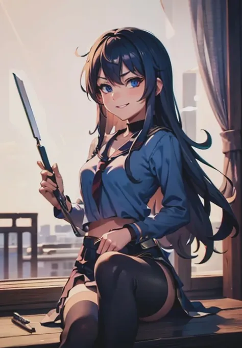 <lora:ComradeDestroyer_Hibiki:0.8>, ComradeDestroyer_Hibiki, smirk,, (gorgeous, beautiful, enchanting:1.3)