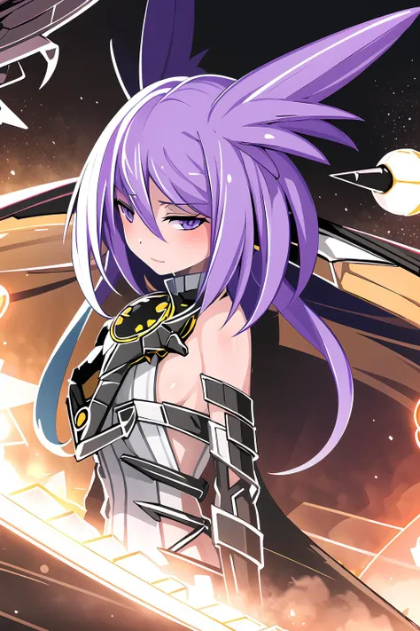 (masterpiece), best quality, highly detailed, 1girl, levia \(trillion\), battlesuit, space, nebula, space station, futuristic, cybernetic, intricate and complicated details