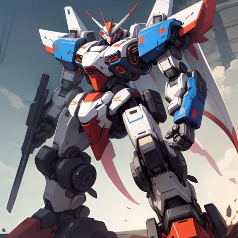 ,<lora:Vector_illustration_V2:0.8> vector illustration,mecha_robot
