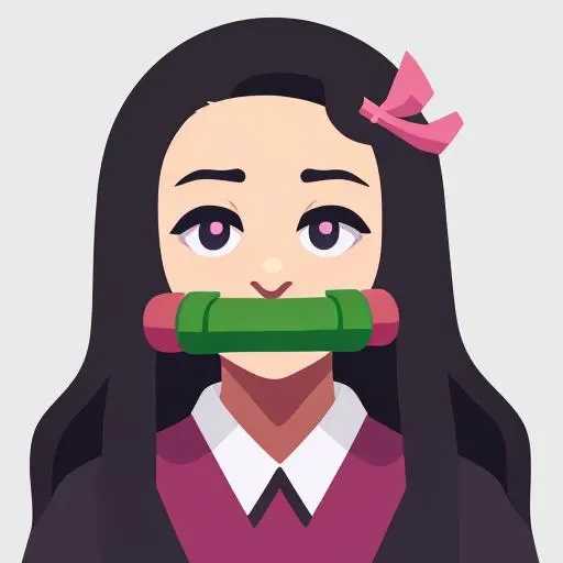 <lora:Colored_Icons_by_vizsumit:0.5> coloredic0n icon, nezuko, bit gag, gagged <lora:kamado_nezuko_offset:1>