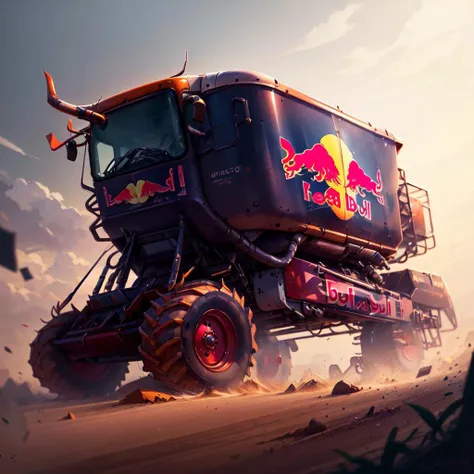 <lora:RedBullAI-000012:1> RedBullAI
combine harvester
, detailed, intricate