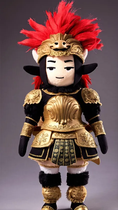 plushify, character stuffed toy, chibi
1girl, wearing radahn-outfit,
<lora:armorify:1>
<lora:woafu_plushify_sdxl_v02:0.8>