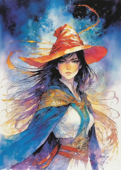 1 female mage
  fantasy
anime manga-comic ink
gradient
by Yoshitaka Amano Bill Sienkiewicz
 SimplepositiveXLv1