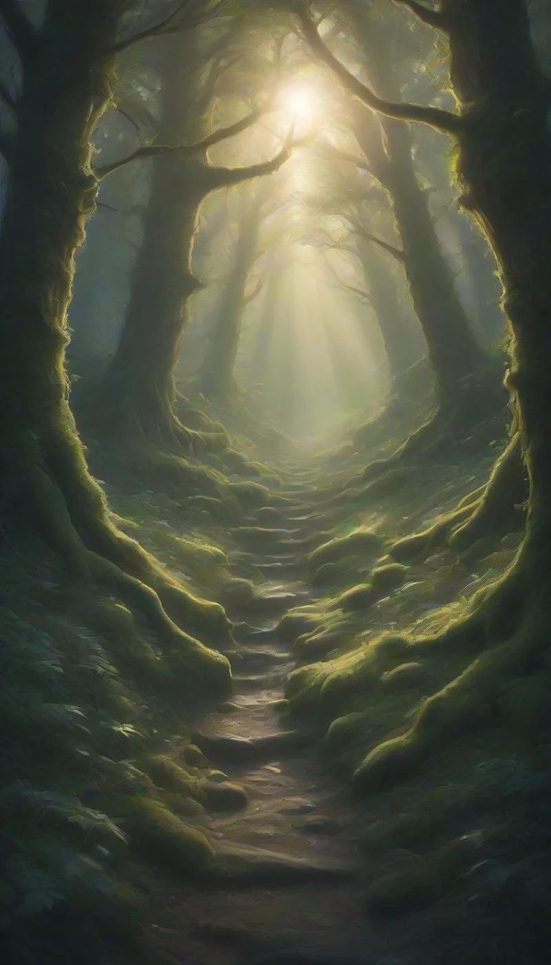 Fairy tale enchanting magical forest elfin mage at dawn, from above, extremely oversized translucent ears, sage green skin, gleefully laughing. sunbeam filters through the mossy green forest, tiny delicate veins trace across face and ears, rim lighting, atmospheric perspective, <lora:DetailedEyes_V3:1.0>, SimplePositiveXLv2, <lora:RM_Niji_v1.0_bf16:1.0>, . Magical, fantastical, enchanting, storybook style, highly detailed