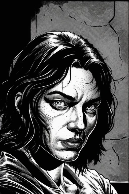 <lora:theOldShadowRunStyles_1990sV10_LoRA:1> a woman theOldShadowRunStyles