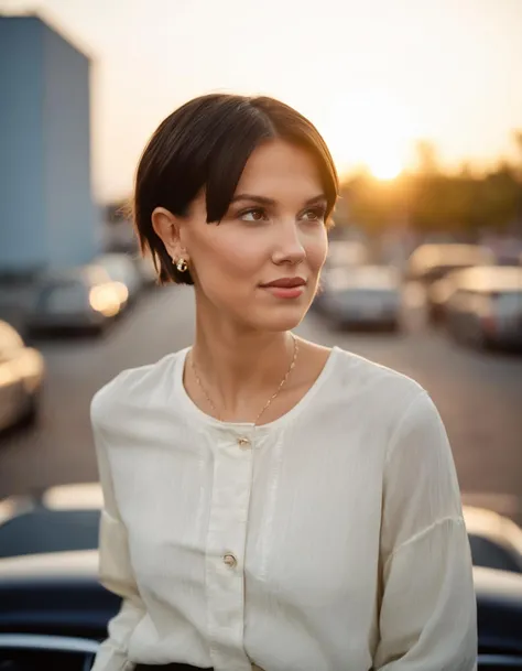 cinematic photo an exquisite portrait photograph, 85mm medium format photo of (((ohwx woman))) with a classic haircut <lora:mbbo_lora_sdxl_v1-000009:1> . 35mm photograph, film, bokeh, professional, 4k, highly detailed