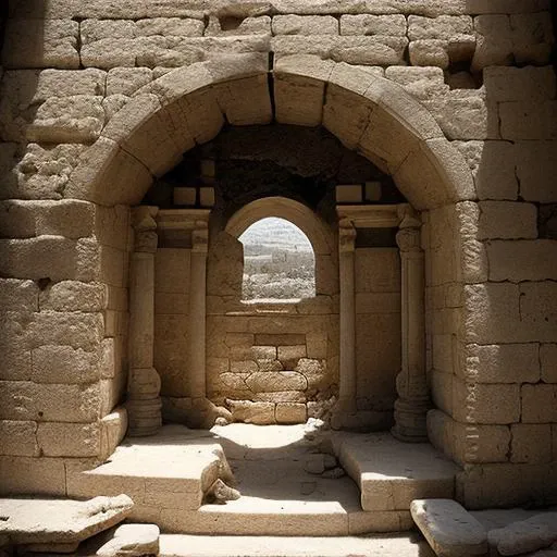 jerusalem, photograph, tomb, ancient, destroyed, dust