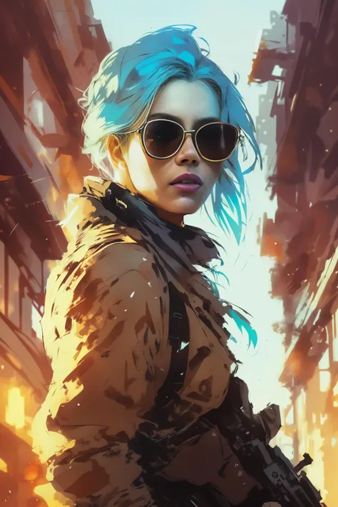 (dark shot:1.1), epic realistic, portrait of halo, sunglasses, blue eyes, tartan scarf, white hair by atey ghailan, by greg rutkowski, by greg tocchini, by james gilleard, by joe fenton, by kaethe butcher, gradient yellow, black, brown and magenta color scheme, grunge aesthetic!!! graffiti tag wall background, art by greg rutkowski and artgerm, soft cinematic light, adobe lightroom, photolab, hdr, intricate, highly detailed, (depth of field:1.4), faded, (neutral colors:1.2), (hdr:1.4), (muted colors:1.2), hyperdetailed, (artstation:1.4), cinematic, warm lights, dramatic light, (intricate details:1.1), complex background, (rutkowski:0.66), (teal and orange:0.4)