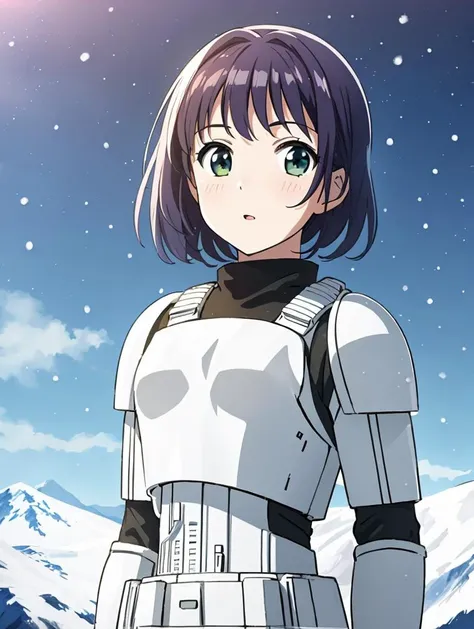 masterpiece, best quality,
vivid colors,
1girl, (solo)
(, 14y.o, teen,enager)
" "
<lora:CONCEPT-StormTrooper:1> STORMTROOPER, ARMOR
" "
winter, snow, mountain in background,
