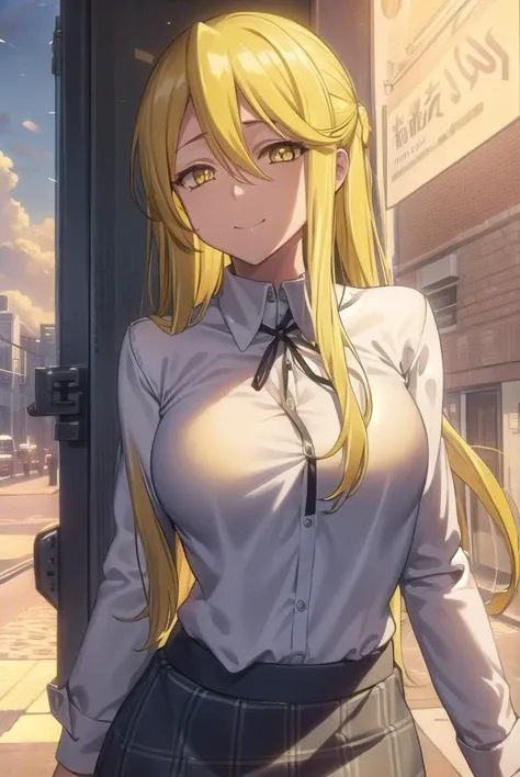 shizukamarikawa, <lora:shizuka marikawa s1-lora-nochekaiser:1>,
shizuka marikawa, long hair, blonde hair, very long hair, low-tied long hair, (yellow eyes:1.5), hair between eyes, smile,
BREAK skirt, shirt, long sleeves, ribbon, white shirt,
BREAK outdoors, city, zombies, sun, sky, clouds, cars,
BREAK looking at viewer, (cowboy shot:1.5),
BREAK <lyco:GoodHands-beta2:1>, (masterpiece:1.2), best quality, high resolution, unity 8k wallpaper, (illustration:0.8), (beautiful detailed eyes:1.6), extremely detailed face, perfect lighting, extremely detailed CG, (perfect hands, perfect anatomy),