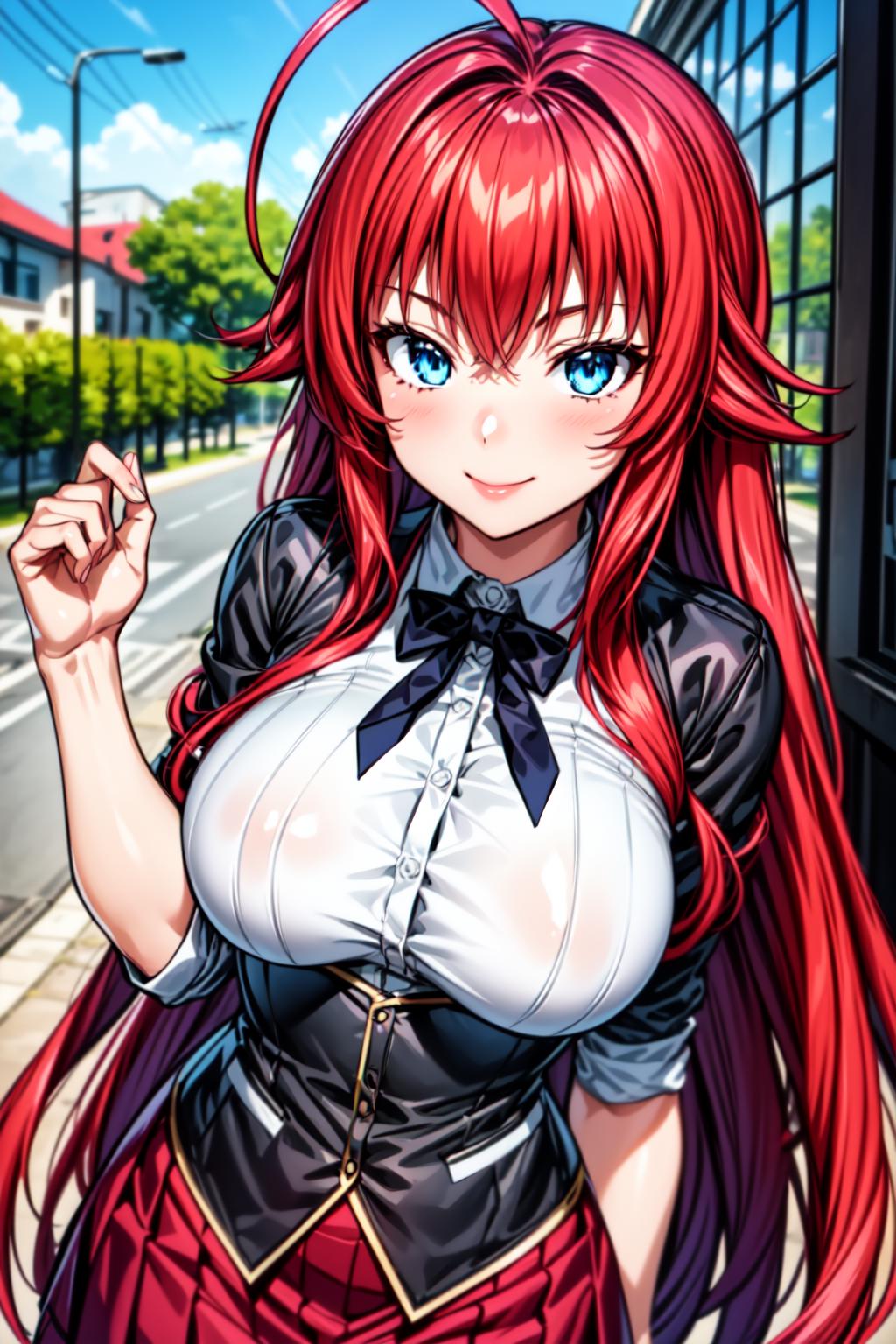 Rias Gremory | リアス・グレモリー High School DxD | ハイスクールD×D [Neural Da Vinci] v1.0