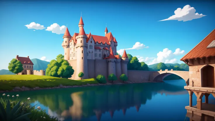 (Gorgeous anime_screencap,limited palette, :1.3) of (Screen print:1.3), (Cosy:1.3) photorealistic, wasmoebius, Analog Style photo, style-swirlmagic style, (architecture, bird, blue_sky, bridge, (single Medieval Tavern|castle on hill:1.3), cloud, cloudy_sky, no humans, :1.2) by studio ghibli, oil painting (medium), style-sylvamagic, acrycle painting, by (nvinkpunk:0.3), (kuvshinov:0.8), style-paintmagic,(dreamlikeart:0.3), (samdoesart:0.3), (modelshoot style:0.3), unreal engin 5,octane render, (2D:1.2), digital painting, artstation, concept art, smooth, sharp focus,art by ross tran and greg rutkowski and alphonse Mucha and Bak Karol,(colorful:1.16), soft lightingstudio ghibli, Shinkai Makoto, (__Hyperrealism:1.3), (__Photorealism:1.3), (80s Art:1.3), (Colorless:1.3)