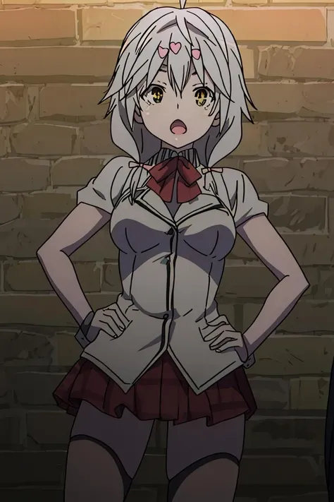 <lora:Yui_Kurata_v2:1>,Yui_Kurata,open mouth,thighs,hands on hips,
extremely detailed 8K wallpaper,
masterpiece,best quality,1girl,solo,nice hand,good hand,