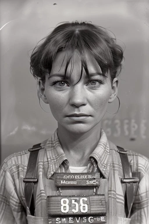 VintageMugshot, mugshot of the most beautiful girl<lora:Mugshot:1>   grac13-001