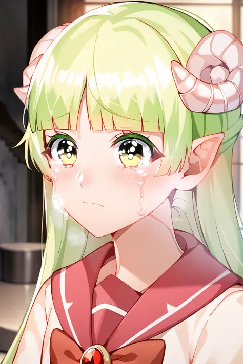 <lora:VClara-09:1>, VClara, 1girl, sad, tear, crying