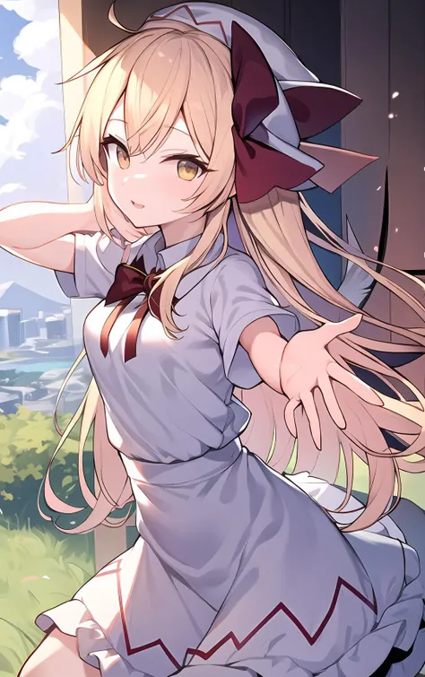 <lora:lily_white_v1.0:1>, lily_white, [[[smug]]],  [[[autumn]]], [[unfinished]], wings