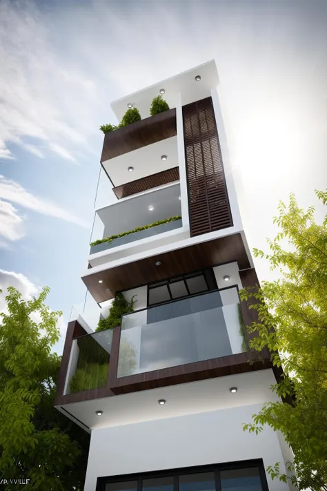 dvArchModern, 85mm, f1.8, portrait, photo realistic, hyperrealistic, orante, super detailed, intricate, dramatic, sunlight lighting, shadows, high dynamic range, house, masterpiece,best quality,(8k, RAW photo:1.2),(( ultra realistic)), modernvilla, blackandwhite, trees, vine, architecture, building, cloud, vivid colour, masterpiece,best quality,super detailed,realistic,photorealistic, 8k, sharp focus, a photo of a building <lora:house_architecture_Exterior_SDlife_Chiasedamme:0.7>