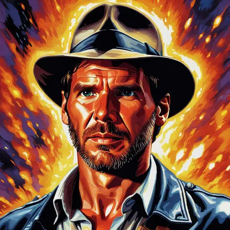(VGA graphics, 256 colors, digitized), lcas artstyle, isometric, dithering, A beautiful Indianajones Person running away from a large rolling stone, (detailed facial features), forest, starry night, <lora:Lucasarts Artstyle - (Trigger is lcas artstyle):1>, <lora:Indiana Jones SDXL -Trigger is Indianajones Person:1>